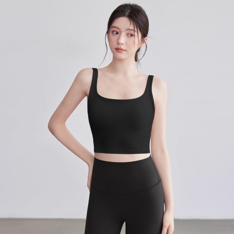 2025 Women's Autumn/Winter Camisole with Built-in Chest Pads & Back Support for Running, Fitness, Yoga, & Outerwear