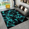 3D Abstract Modern Geometric Illusion Area Rug,Carpet Rug for Living Room Bedroom Sofa Doormat Decor Kid Game Non-slip Floor Mat