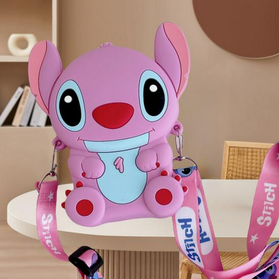 Kuromi & My Melody Cute Silicone Crossbody Bag - Fashionable Children's Coin Purse & Women's Storage Bag