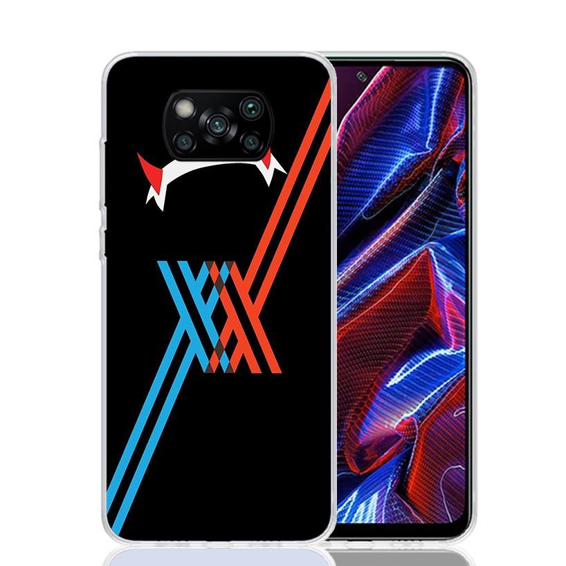 Darling In The FranXX Anime Phone Case For Xiaomi Poco X7 X6 X5 Pro F7 Ultra Redmi 15C 15 13 13C 12 12C 10 10A 10C 9 9A 9C 9T Co