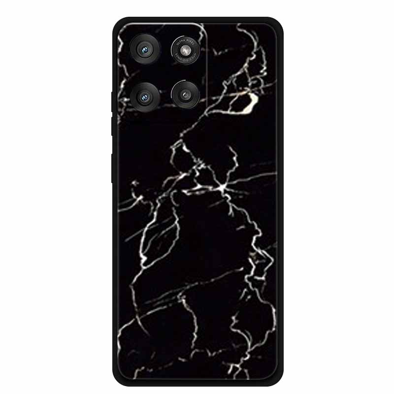For Motorola Edge 60 Stylus Case Marble Painted Silicone Back Cover Case for Edge 60 Stylus Case Back Coque Edge 60 Stylus Cases