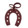 2PCS Fashion Key Chain Leather Purse Accessories Cute Horse Hoof  Pendant  School
