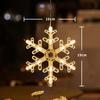 Christmas Decoration Suction Cup Lights Santa Claus Led Decorative Lamp Christmas Tree Lighting In Living Room Display Windows