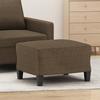 349330 vidaXL Footrest Brown 60x50x41 Cm Fabric