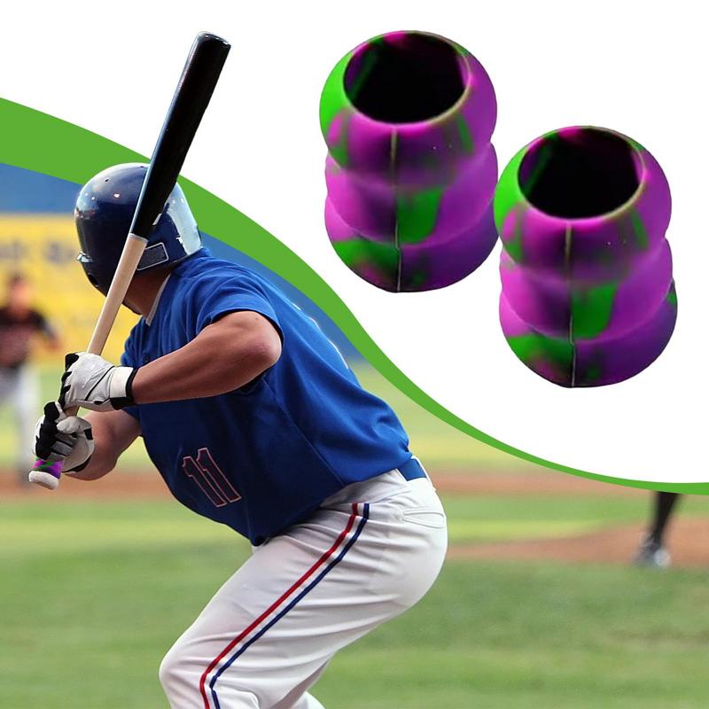 Stick Grip Baseball Bat Grip Handle Protector Batting Grip 2X Non-Slip Grip Bat Base Baseball Grip Silicone Baseball/Softball