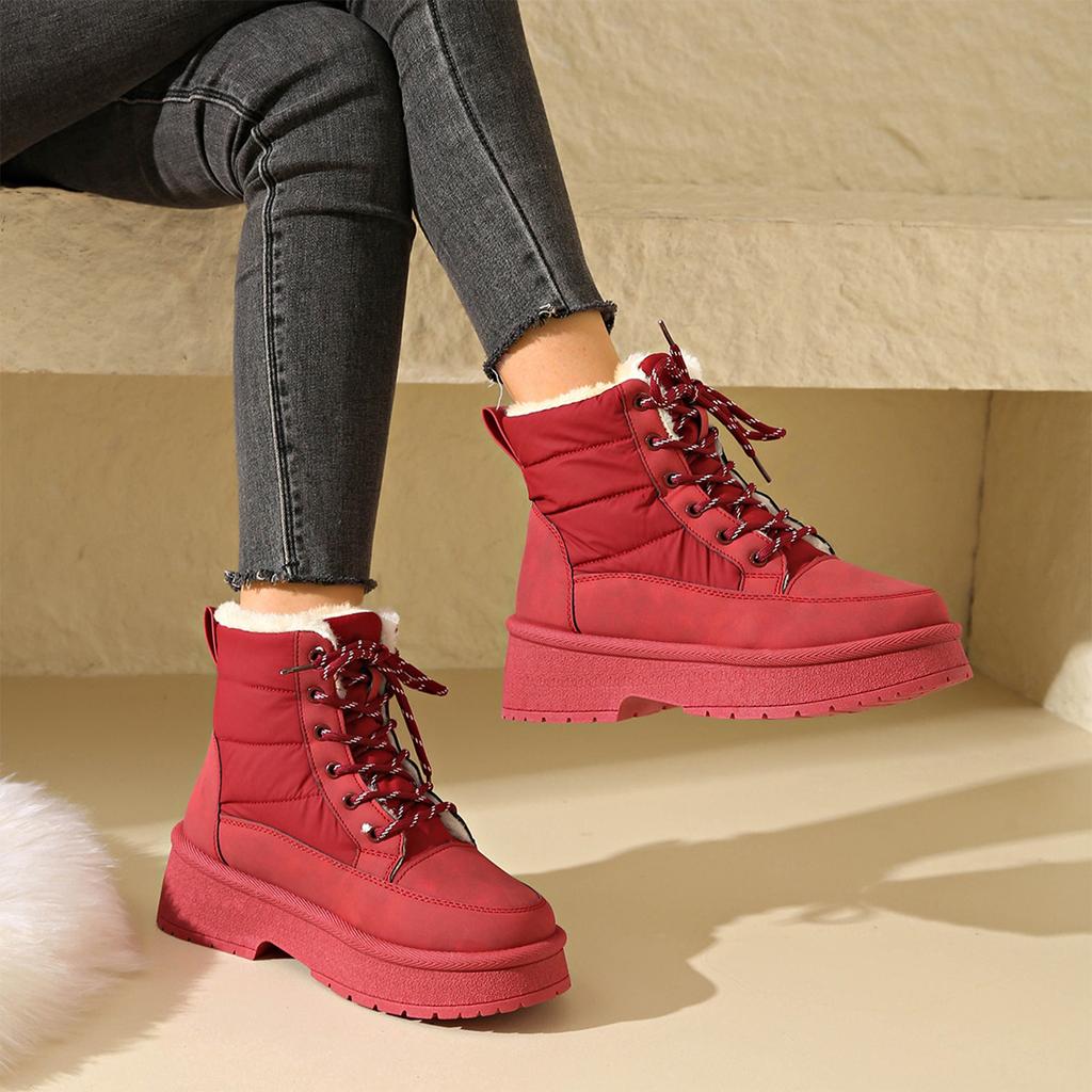 Women's Furry Snow Boots with Thick and Warm for Winter