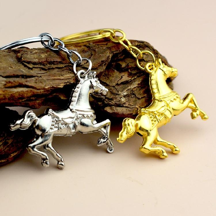 Horse Themed Keychain Zinc Alloy Bag Hanging Decoration Pendant For Everyday Reliability As Fashion Statement