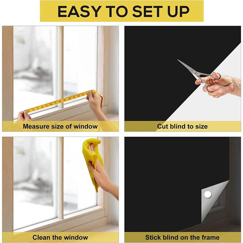 Portable Travel Shading Balcony No Punch Temporary Curtains Adhesive Full Sun Shade Drapes In Living Room Window Curtain