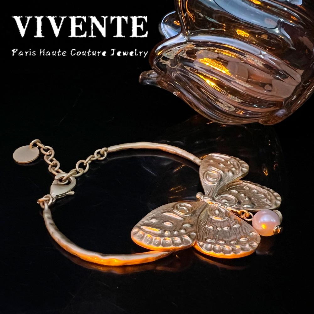 

Ожерелье с бабочкой, браслет, набор серег, текстура, фруктовое ожерелье с дофамином, браслет с гвоздями, комплект ювелирных изделий, подарок