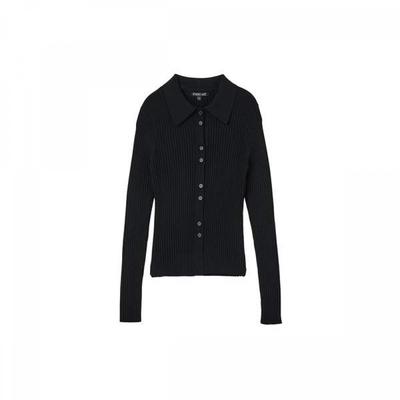 Slim Collar Button Knit As1kg261