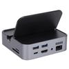 USB C Charging Hub Compact Portable 2 USB3.0 Ports Docking Station for Samsung Mobile Phone