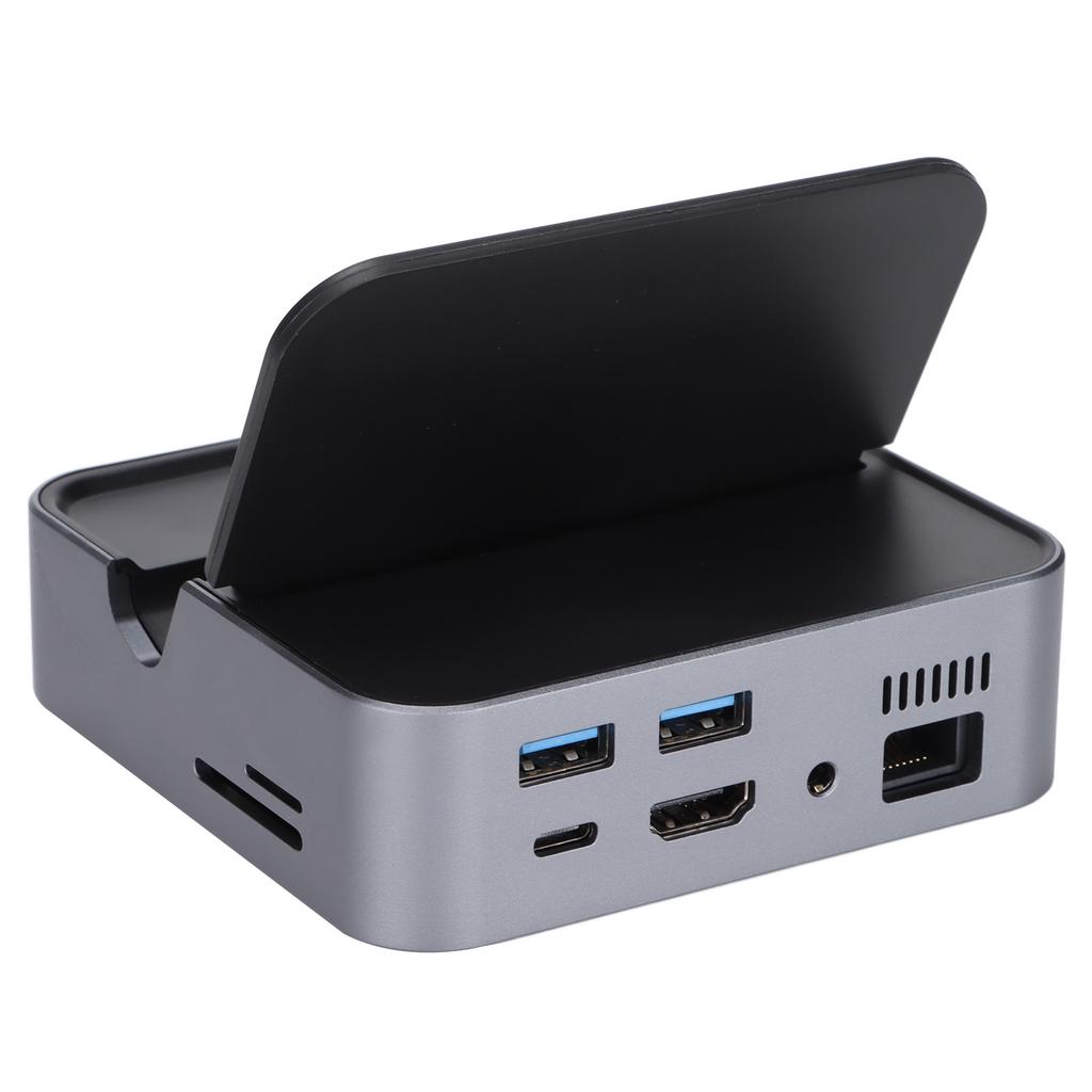 USB C Charging Hub Compact Portable 2 USB3.0 Ports Docking Station for Samsung Mobile Phone