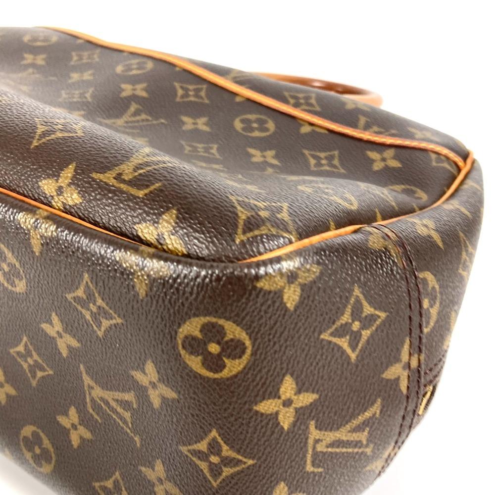 Louis Vuitton M47270 Monogram Deauville Bag Tote Bag Hand Bag Brown