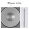Shangqi 304 Stainless Steel Insulated Coffee Car Cup with Straw