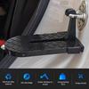1X Faltbare Fußpedale Autodachträger Stufentür Multifunktions-Universal-Verriegelungshaken Aluminiumlegierung Sicherheitszubehör Praktisch