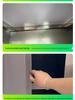 304 Stainless Steel Sliding Door Kitchen Workbench with Rounded Corner and Cutting Board Stove Table