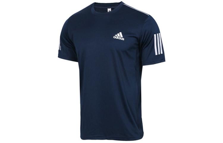 Adidas Set-in Sleeve T-Shirt Men s Navy Blue DU0858 S