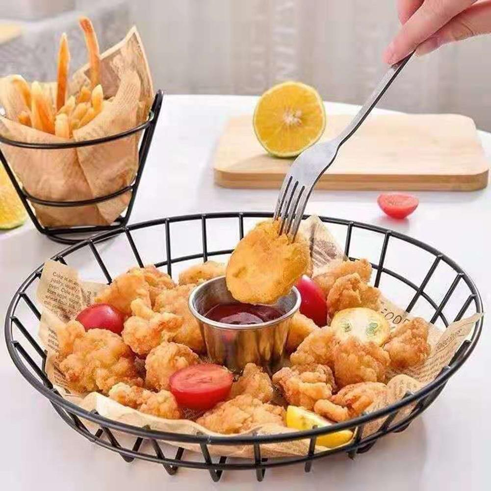 Chips Basket Outdoor Dining Portable Handle Replacement