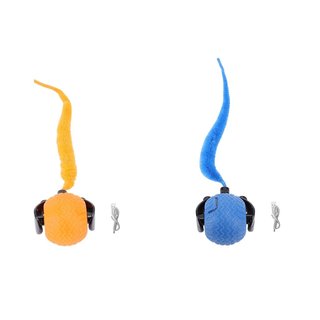 Interactive Cat Toy Ball 3 Speed Obstacle Avoidance Self Playing Automatic Moving Rolling Ball