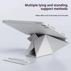 ZOYU for iPad 10/11th Increase Height Bracket Case, Magnetic Transparent Back Shell Cover iPad Pro 11 12.9 Air 4/5th 13 Mini 6/7