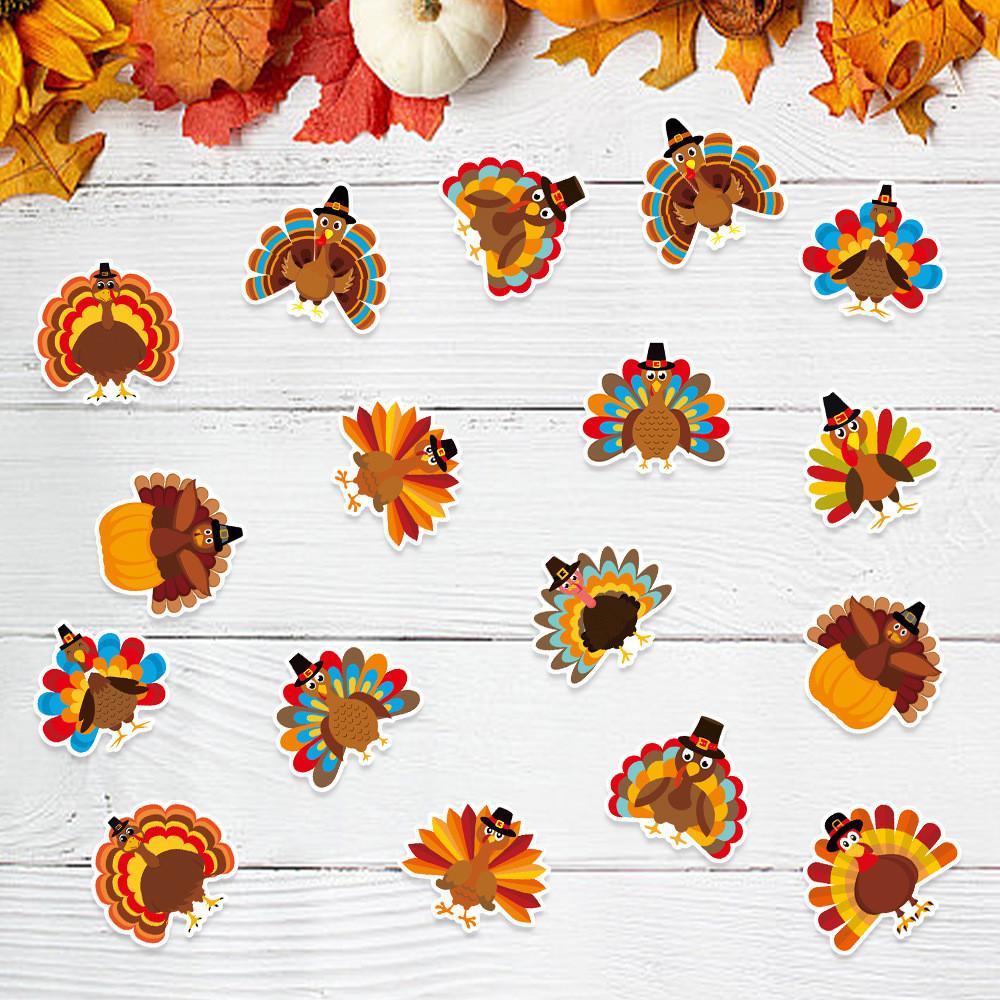 Turkey Autumn Festival Confetti For Thanksgiving Party And Decoration Table