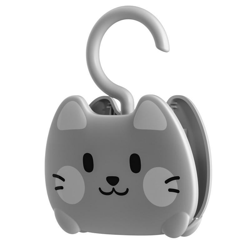 

1/3pcs Cartoon Cat Clothes Drying Rack Portable Clothes Pegs Sturdy Clip Socks Hats Heavy-duty Storage Clip Wardrobe Space Saver