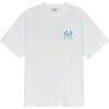 MLB New York Yankees Cool Gradient Back Logo Trendy Sports Short Sleeve T-Shirt Unisex T-Shirt White 3ATSX035350WHS