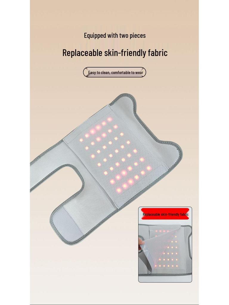 Arm Heat Pack with Red Light Therapy - Quick Heating, Lightweight, and Comfortable Protection Belt