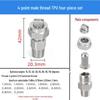 Stainless Steel Modular Cooling & Dehumidifying Nozzle Set (3-4 Pieces) with TPU Quick Release & Filter