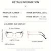 Blue Light Blocking Glasses High Grade For Cat Eye Sunglasses Retro Star Rivet For Gm Unisex Fashion