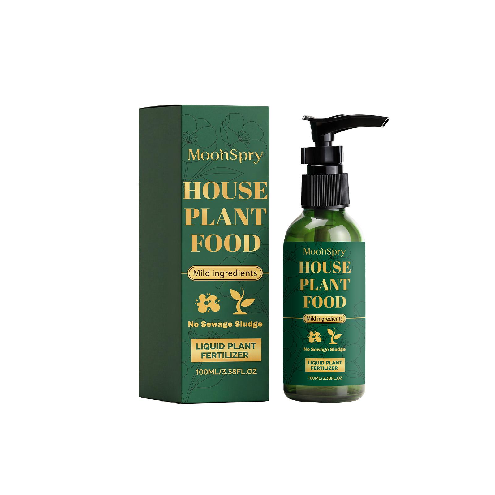 Balanced Liquid Nutrient Solution Indoor Plant Fertilizer for Root Nourishing 100ml