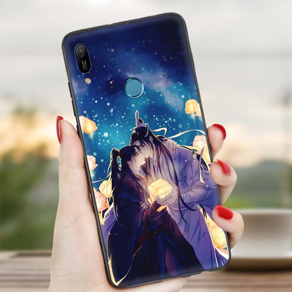 Mo Dao Zu Shi Wei Wuxian Anime Book Case For Huawei P30 Pro P40 Lite E P Smart Z Y7 Y6 2019 Silicone Back Phone Cover Mobile Bag