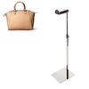 Bags Display Rack Stylish Multifunctional Stainless Steel Handbag Display Holder for Clothing Shops Shopping Malls