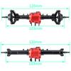 YEAHRUN Aluminum Extended Front Rear Axles for 1/18 RC Micro Crawler Car TRX4M Defender Bronco High Trail K10 Parts