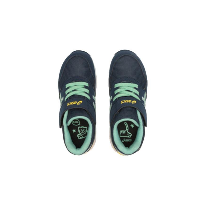 Asics Lazerbeam KD-MG Kids Navy Green Kids Sneakers Blue Navy-Blue Dark-Mint 1154A174-400