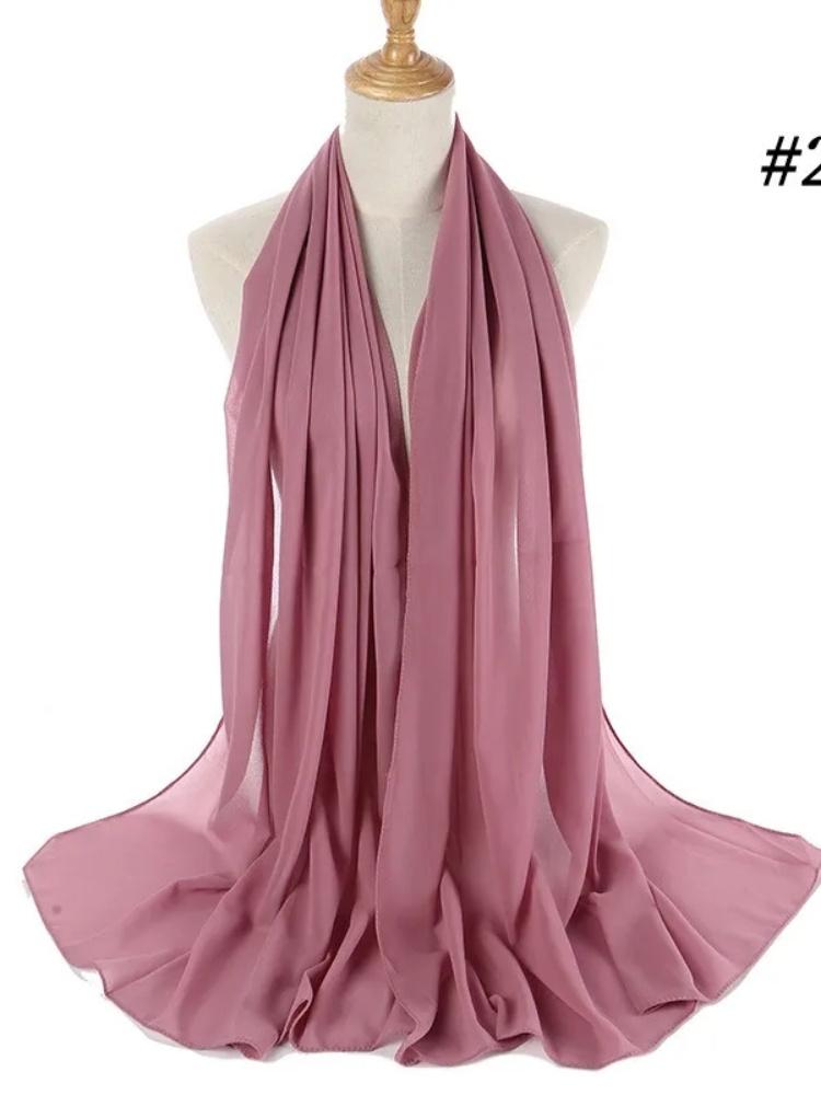 70*180cm bubble chiffon muslim headscarf for women solid color hijab scarf shawls and wraps hijab femme musulman kopftuch