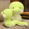 Plush Toy Snake Doll Stuffed Animal Pp Cotton Filled Toys For Kids Green Gifts