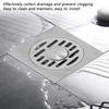 304 Stainless Steel Floor Strainer Square Shower Drain Efficient Floor Drain  Kitchen