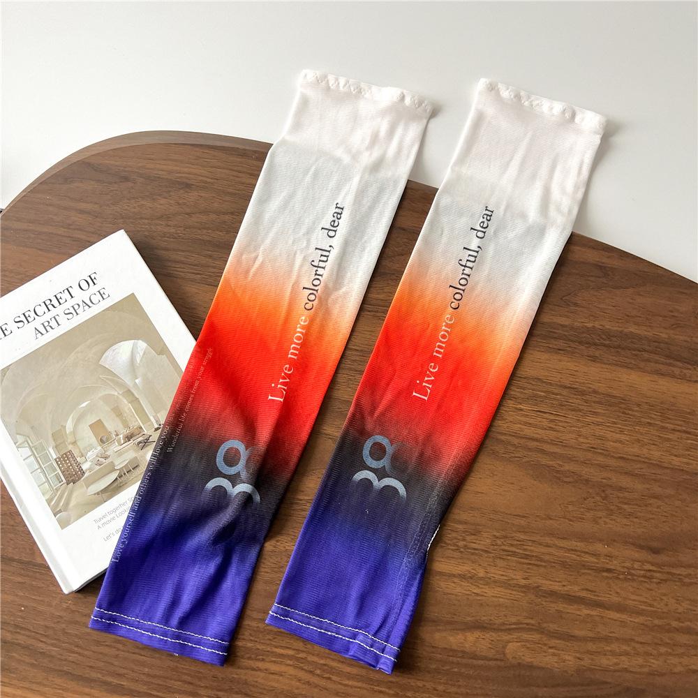 Lightweight And Breathable Ice Sleeves For Women'S Summer New Sunscreen Sleeves For Outdoor Cycling Driving Work Sun Protection Arm Protection