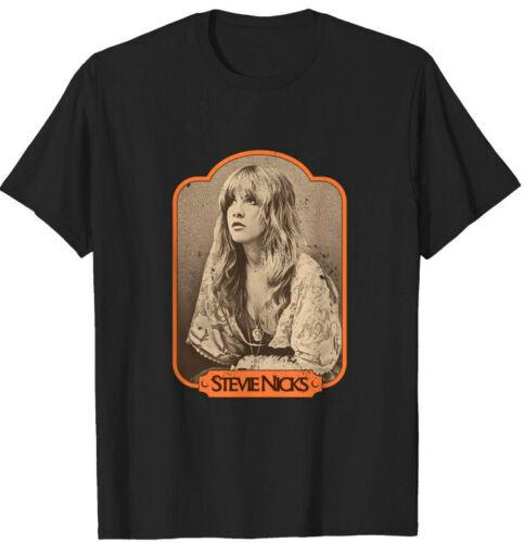 

Stevie-Nicks T shirt Black Cotton Tee Vintage Gift For Men Women Unisex T-Shirt XL