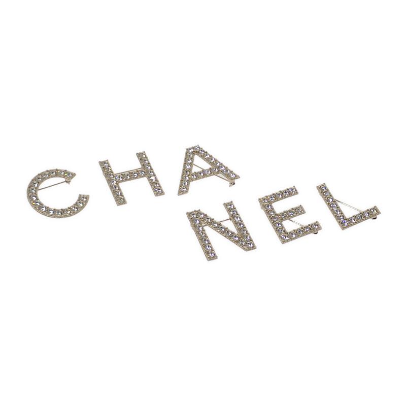 Chanel AB1368 Brooch Gold Metal Women