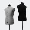 Adjustable Men's Half Body 3D Draping Fashion Design Mannequin Dummy