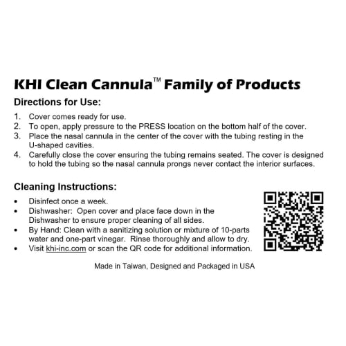 Keystone Healthcare Innovations Oxygen Nasal Cannula Protective Cover