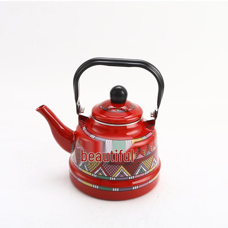 Эмалированный чайник-колокольчик
