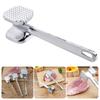 Aluminium Meat Mallets Hammer Tenderizer Textured Grip Meat Mallets Tenderizer Chicken Pounder Large Hammer Kitchen Tool