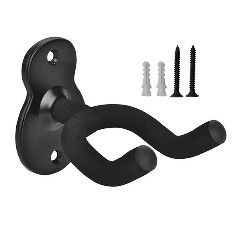 

Металлический крючок для гитары, настенное крепление, нескользящий держатель, подставка для гитары, укулеле, скрипки, бас-гитары, аксессуары для инструментов