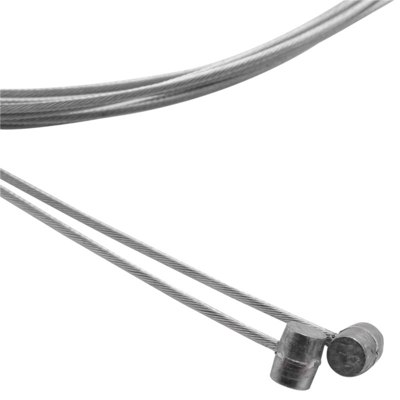 A59X-4X Front Rear Bicycle Brake Cable Wire 2 Pcs For Bicycle Bike серебряный