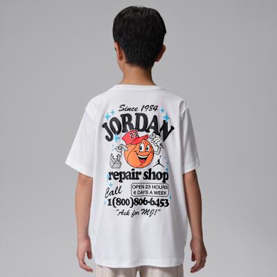 Jordan Kids T Shirts Crew Neck Moderate XS