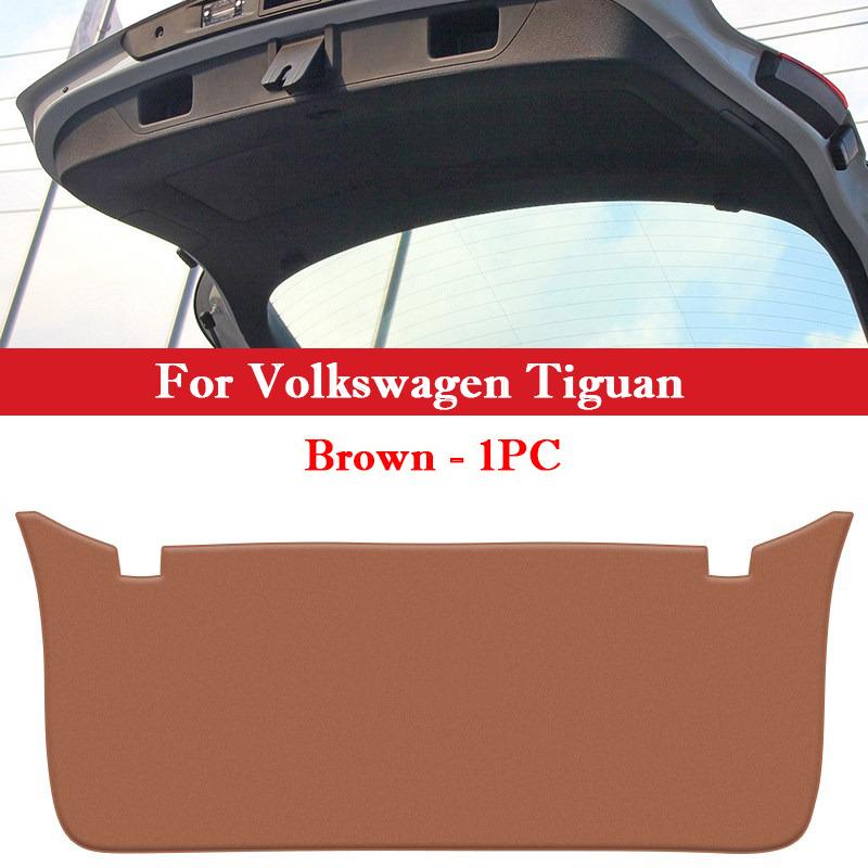 For Volkswagen VW Tiguan L PRO Allspace Car Trunk Door Anti Kick Pad Tailgate Protector Sticker Cargo Liner Interior Accessories