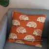 2D Stylish Hedgehog-Printed Cushion For Home Decor Pattern Cushion Cover Suitable For Sofa Bedroom Car Pillow Cover